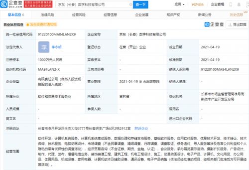 京東關聯企業(yè)成立數字科技新公司,經營范圍含動漫動畫設計等